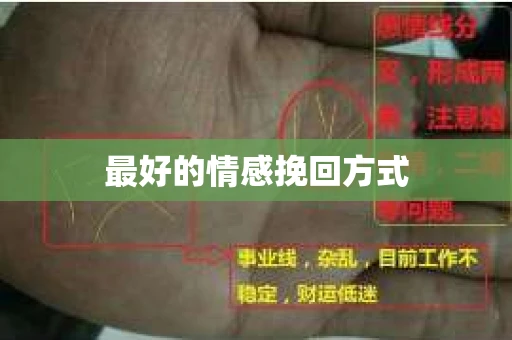 最好的情感挽回方式