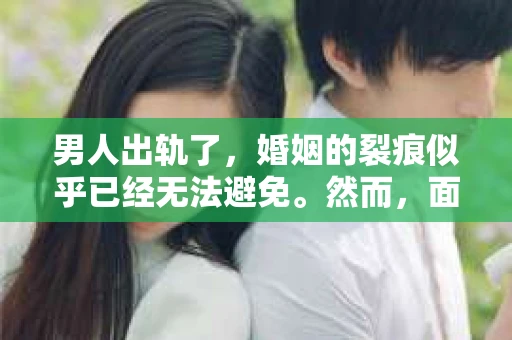 男人出轨了，婚姻的裂痕似乎已经无法避免。然而，面对这样的困境，我们是否真的无路可走？今天，就让我们一起来探讨一下，男人出轨了，我们该如何挽回他。