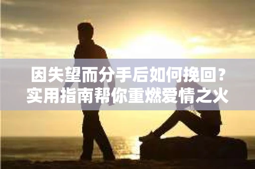 因失望而分手后如何挽回？实用指南帮你重燃爱情之火