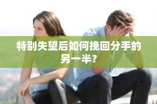 特别失望后如何挽回分手的另一半？
