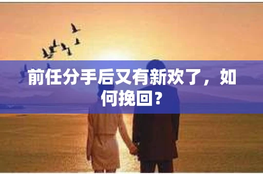 前任分手后又有新欢了，如何挽回？